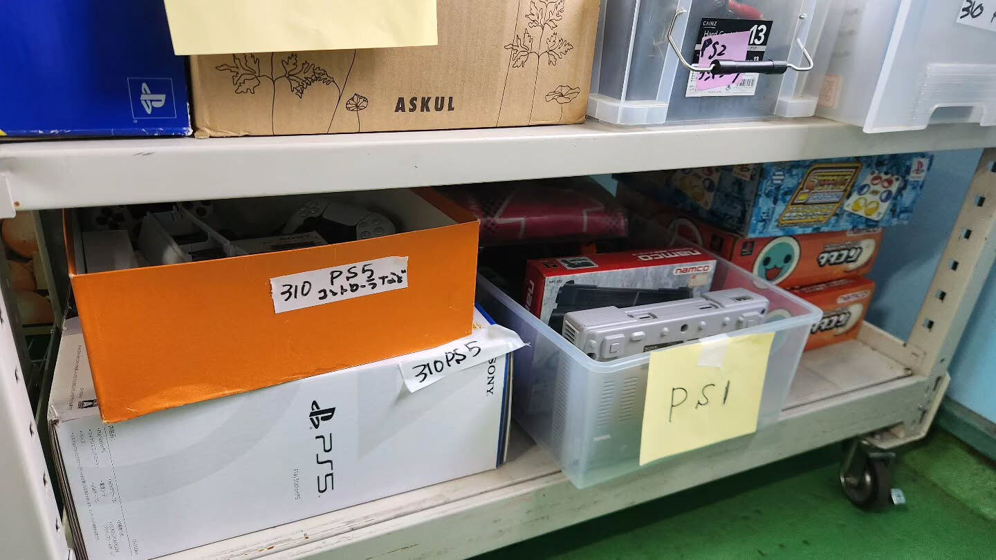 ゲーム機も大量に出ます✨