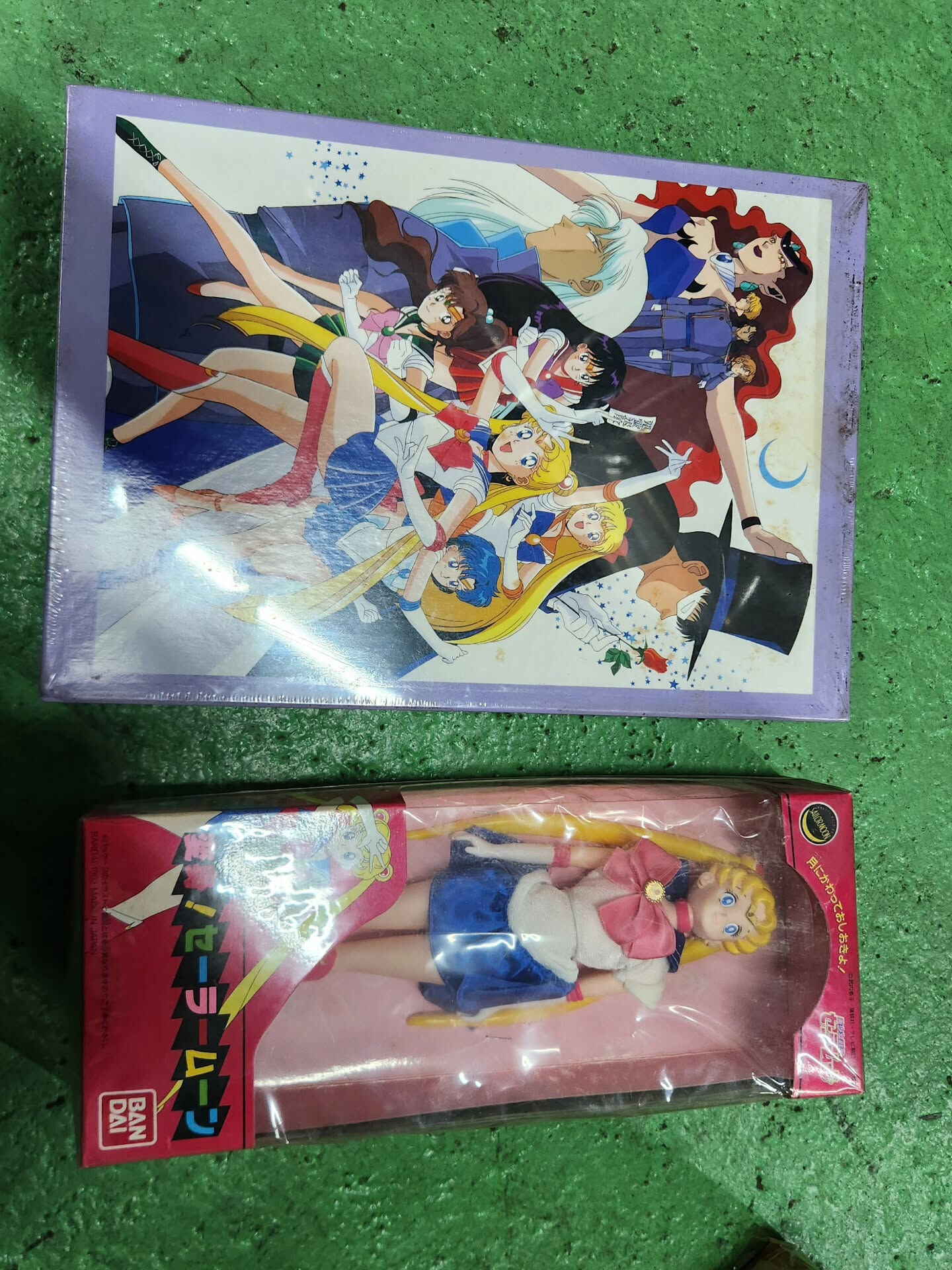 セーラームーンのガレキやグッズなどです✨
